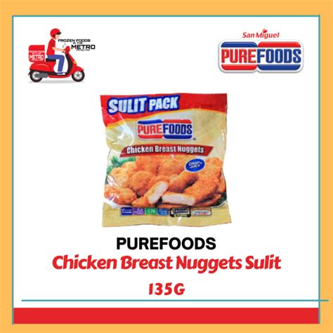 chicken nuggets bulacan|Purefoods Chicken Breast Nuggets Sulit Pack 135g.